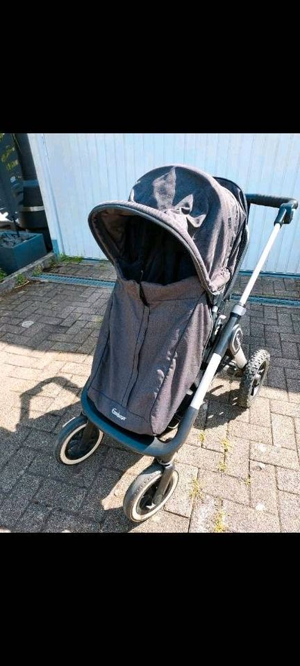 Kinderwagen Emmaljunga nxt 90, Babyschale, Sportw., inkl. Zubehör in Buchenbach