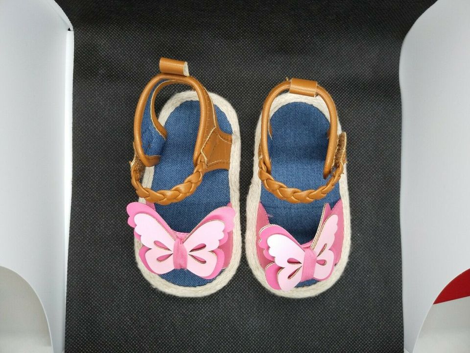 Schuhe/Sandalen Schmetterling,Gr.19-20 NEU rosa/pink/braun in Berlin