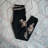 High-Waist Leggings mit Blumenmuster Nordrhein-Westfalen - Korschenbroich Vorschau