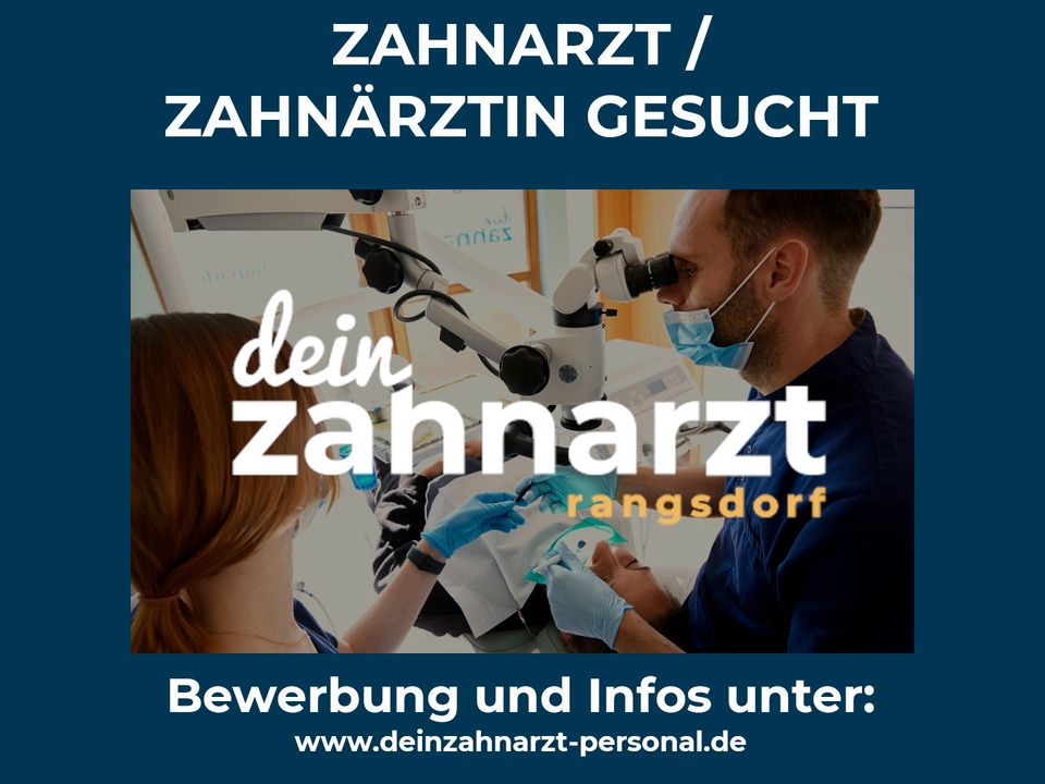 Angestellter Zahnarzt / Vorbereitungsassistent– 3TageWoche mgl. in Rangsdorf