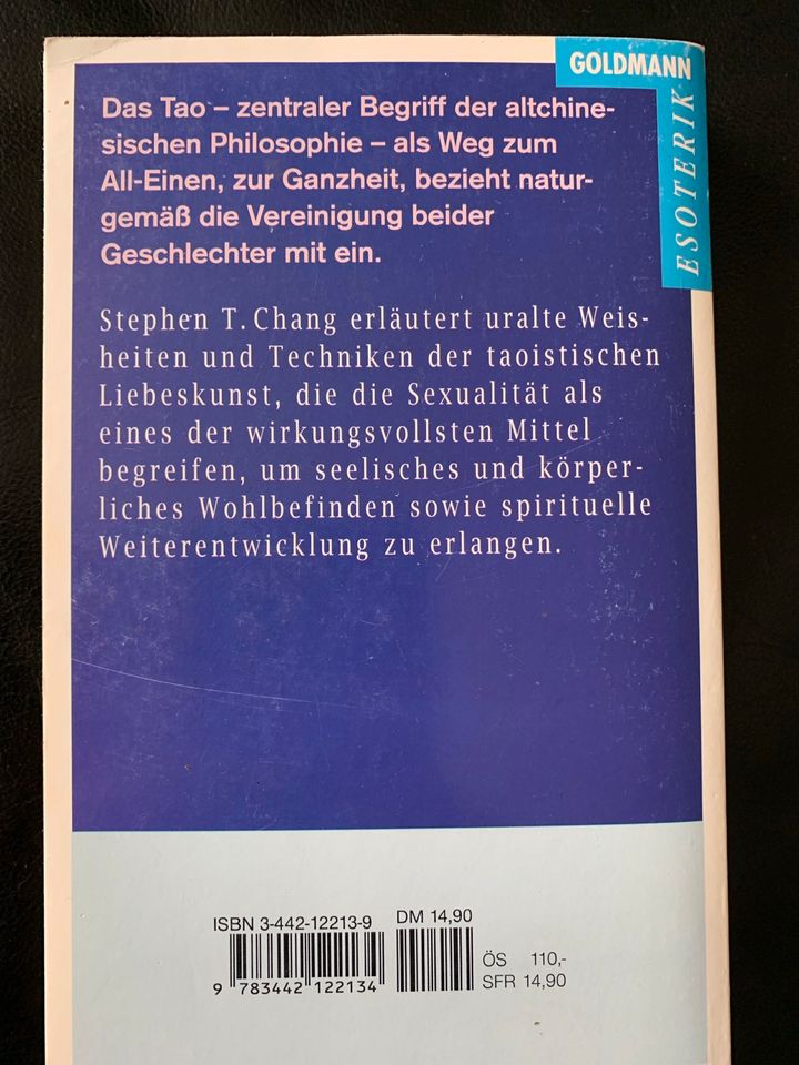 Das Tao der Sexualität . Chang, Stephen T in Osnabrück