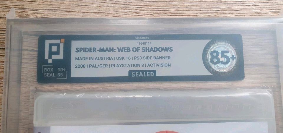 Spider-Man: Web of Shadows - Pixel Grading 85+ (PlayStation 3,PS3 in Eiselfing