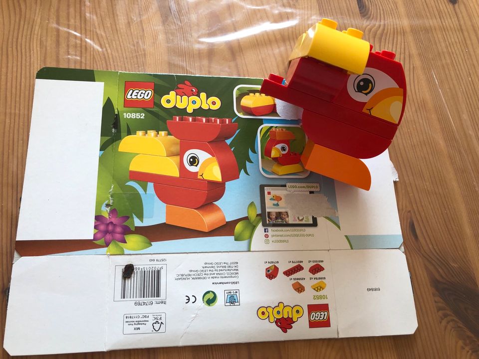 Lego Duplo Set Nummer 10852 Papagei in Werneck