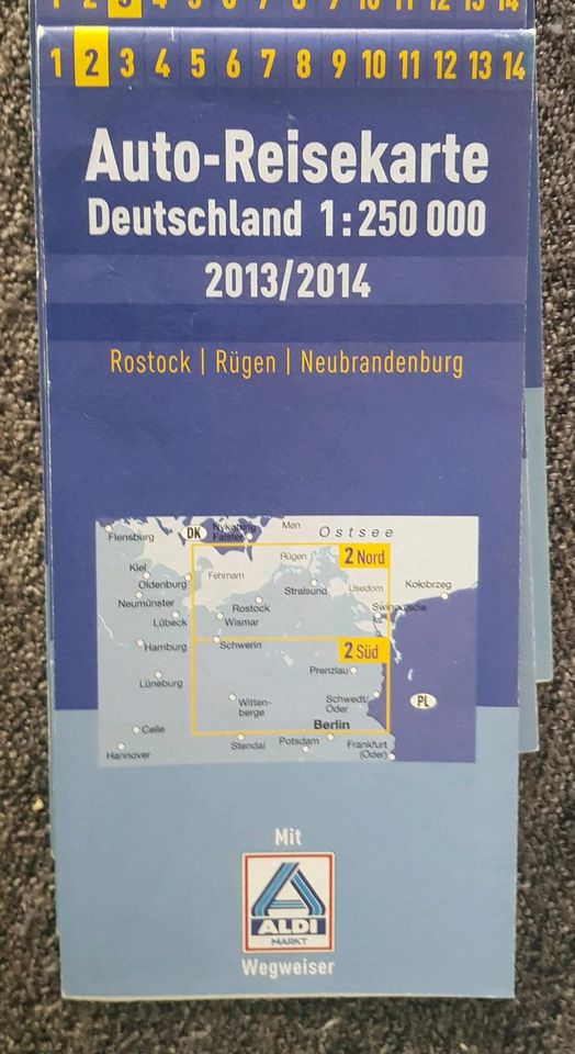 Auto-Reisekarten 2013/14 Deutschland Regionen 1:125T + France in Berlin