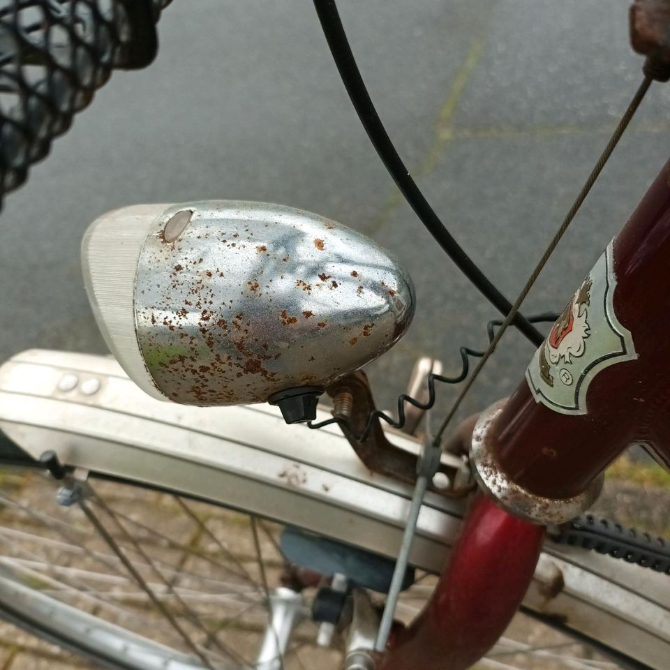 Damen fahrrad 28 Zoll rot in Hoisdorf 
