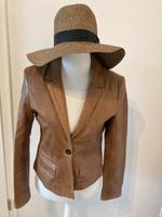 Zara Lederjacke braun Gr. L Thüringen - Unterwellenborn Vorschau