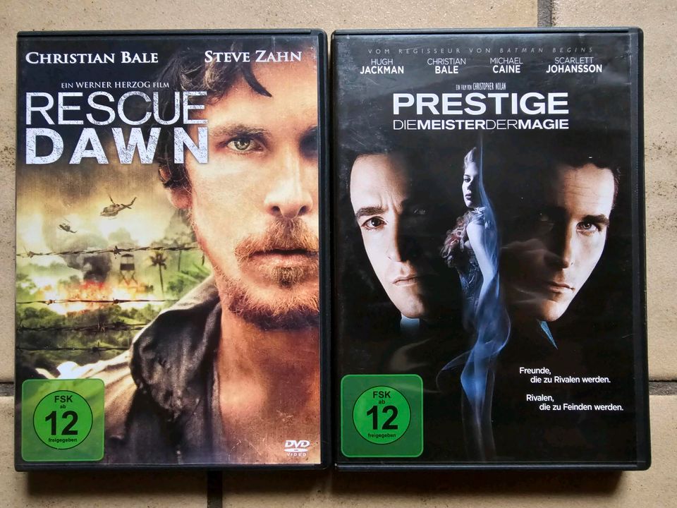 Christian Bale Filme  DVD Blu-ray in Leverkusen