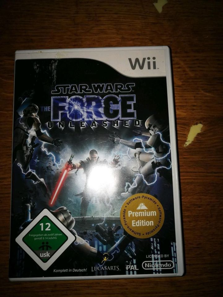 Wii Star Wars Force unleashed in Wollbach b Bad Neustadt a d Saale