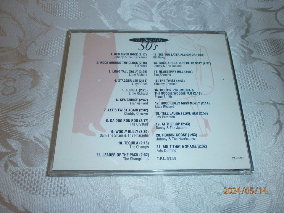 CD - The Best of the 50's in Kaufungen