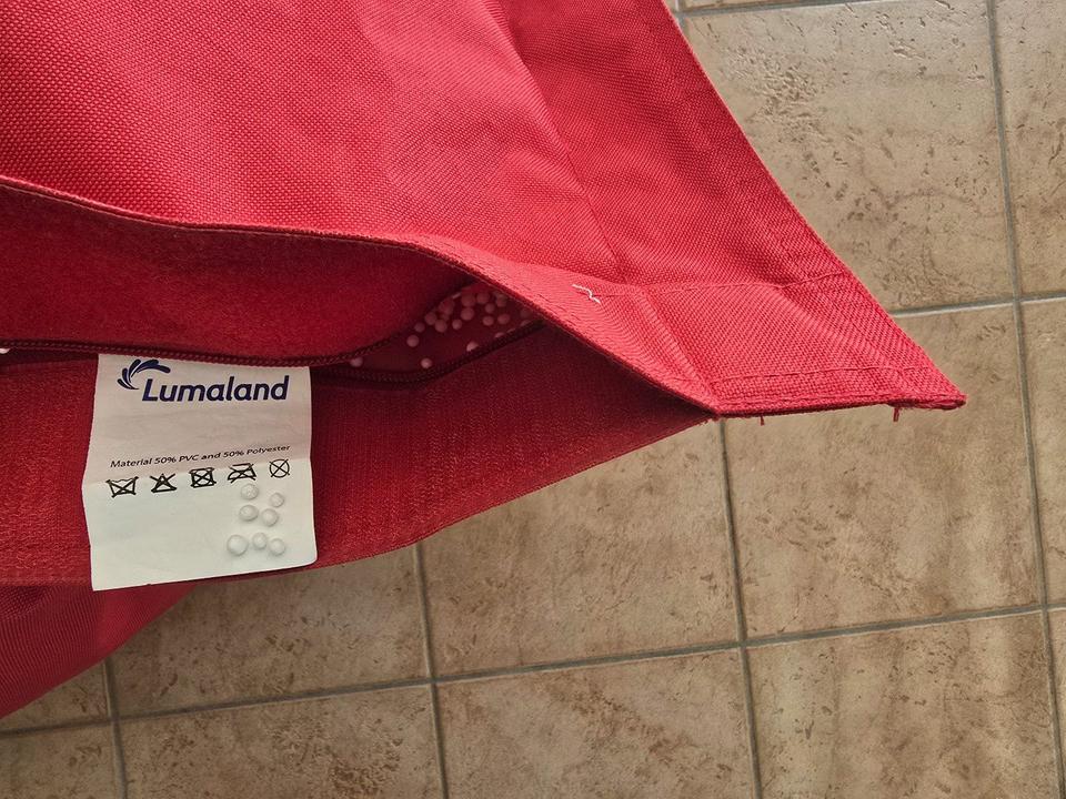 Sitzsack XXL Bean Bag Riesen-Sitzkissen 140x180cm rot oder gelb in Stolberg (Rhld)