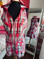 Kapuzen Tunika von Cecil gr.38/ M pink kariert Niedersachsen - Damme Vorschau