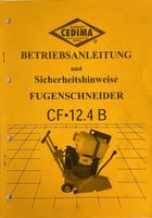 Original Betriebsanleitung CEDIMA CF12.4 B Thüringen - Sonneberg Vorschau