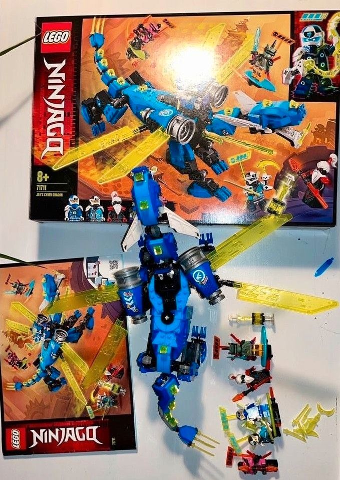 LEGO® Ninjago 71711 Jay´s Cyber Dragon; vollständig in OVP in Heidelberg