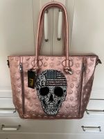 Tolle Tasche Totenkopf Strass Metallic Roségold Neu! Berlin - Pankow Vorschau