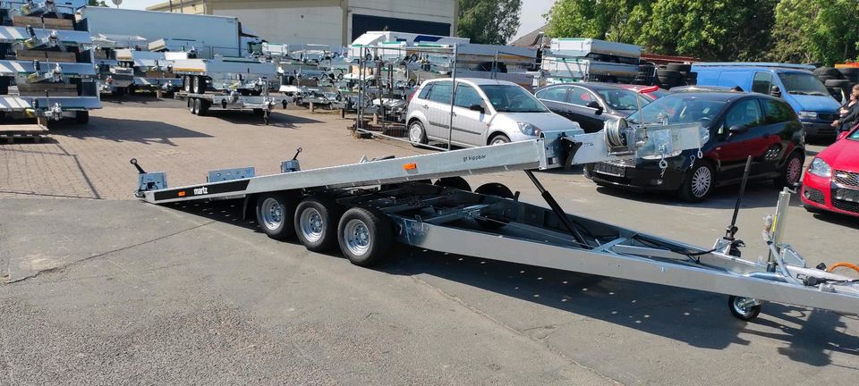 Martz GT 480/3, 3500 kg, Autotransporter, Winde, kippbar in Hemmingen