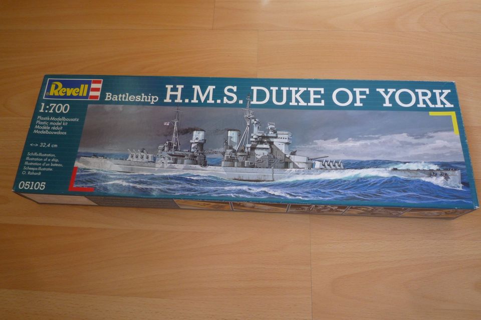 Revell Bausatz 05105 Battleship H.M.S. Duke of York 1:700 in Kausen