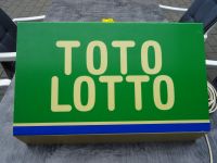 Toto Lotto Leuchtreklame Schild Baden-Württemberg - Durmersheim Vorschau