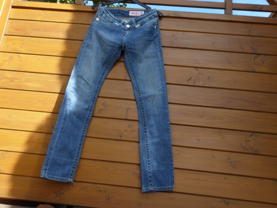 VINGINO Jeans Hose Pants Gr 16 164-170-176 NEU Stickerei in Mühlacker