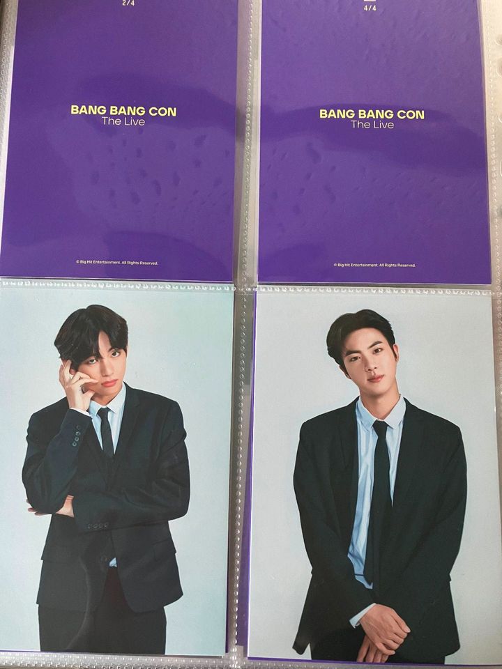 bts photocards, season greetings 2017, bang bang con, ly tour pc´ in Berlin