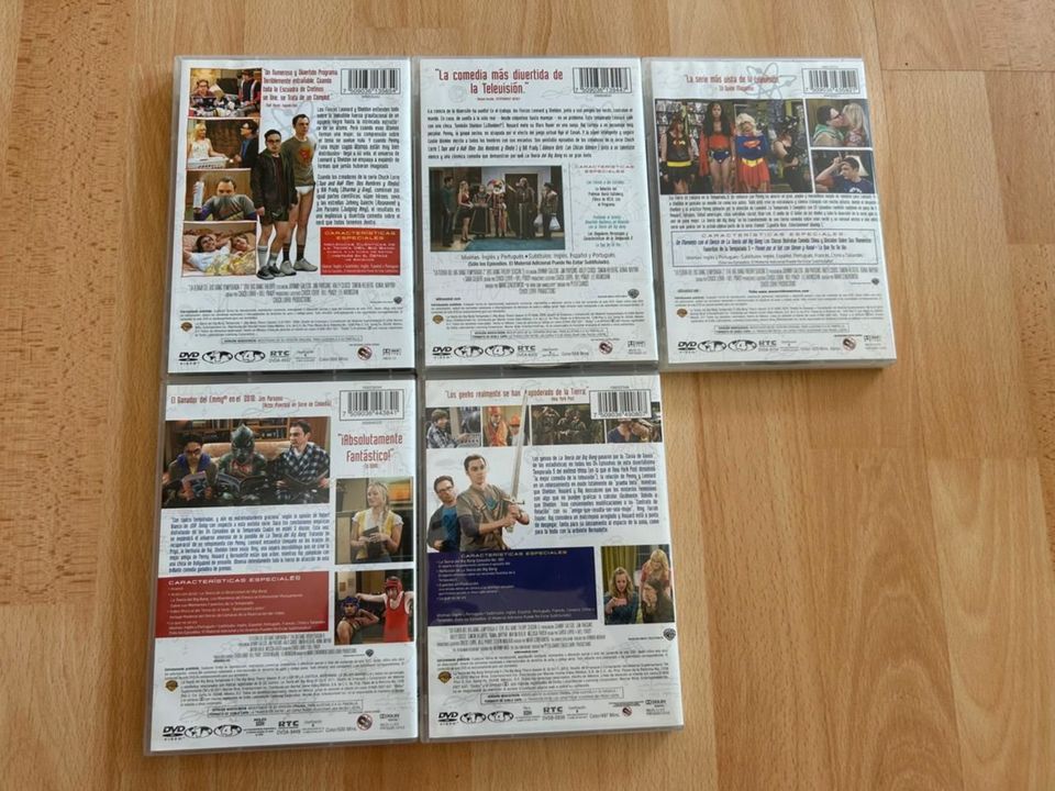 The Big Bang Theory - Staffel 1-5 (DVD) Region 1 und 4 (!) in Zwickau