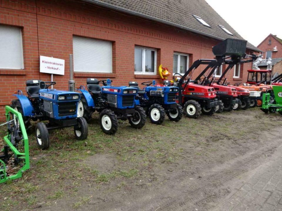 Kleintraktor Iseki Kubota Mitsubishi Hinomoto Traktor in Rossow