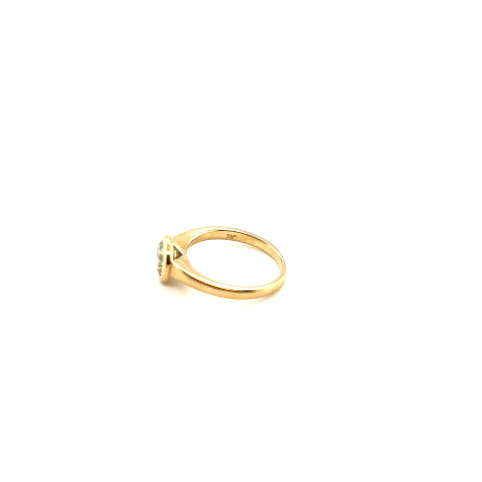 Ring aus 585/- Gelbgold mit Brillant ca. 0,90 ct Nr. 211777 M9 in Hannover