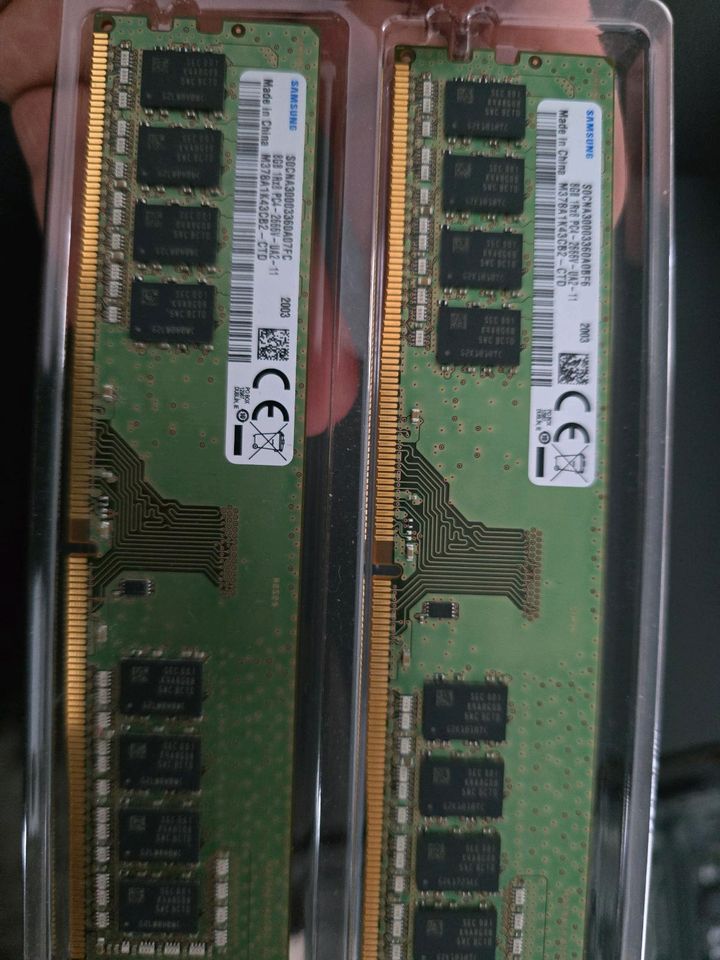 Samsung DDR4 16GB (2x8) 2666MHz Ram. in Bottrop