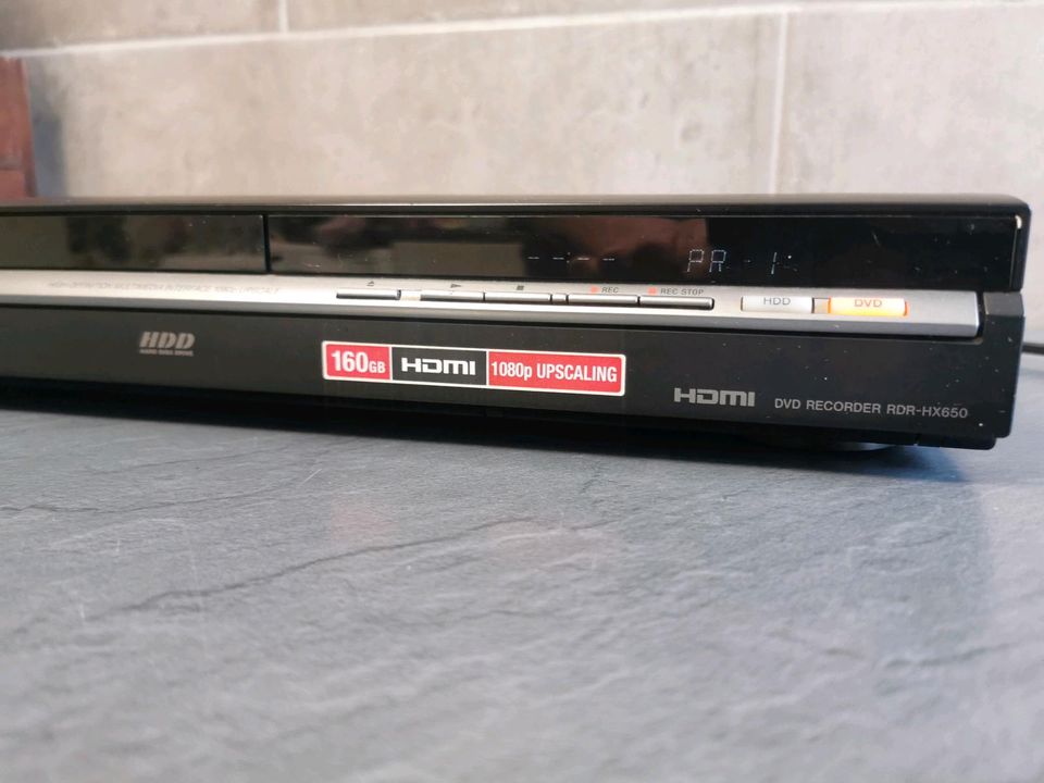 Sony dvd recorder mod. RDR-HX 650 in Düsseldorf