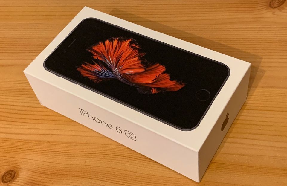 Verpackung OVP Apple iPhone 6S 32GB Space Gray in Nordrach