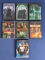 diverse DVDs - Matrix + Flucht der Karibik + X-MEN Hessen - Büttelborn Vorschau