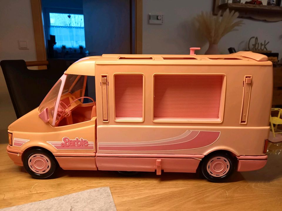 Barbie Wohnmobil, Camper, Mattel, 90er, vintage, retro in Breckerfeld