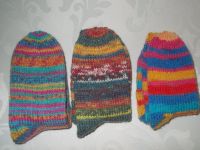 handgestrickte gestrickte Socken Wollsocken Gr 20/21 und  23 / 24 Nordrhein-Westfalen - Herscheid Vorschau