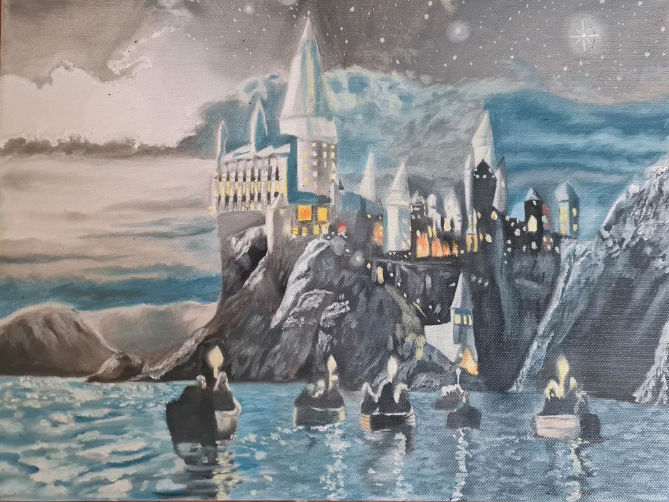 Harry Potter Ölbild in Gelsenkirchen