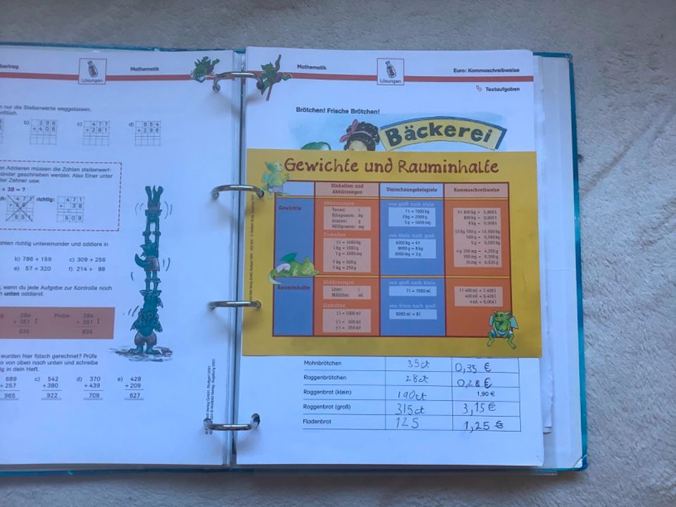 Klett Lerntraining "Die kleinen Lerndrachen", 3./4. Schuljahr in Wachtberg