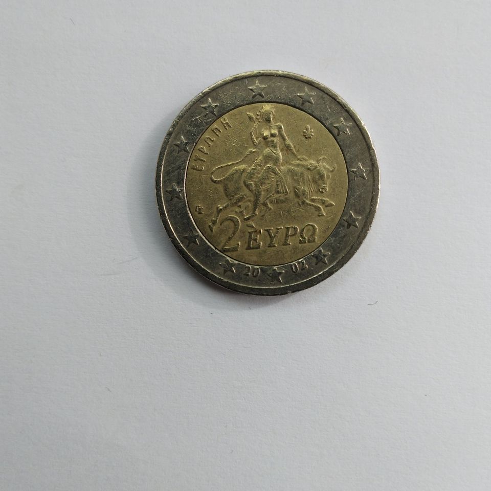 2 Euro Münze Griechenland in Lingen (Ems)