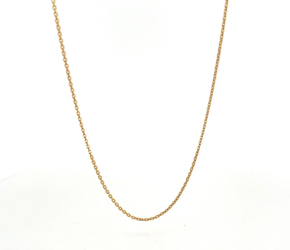 Halskette Ankerkette 14 kt Gelbgold 45cm in Leimen