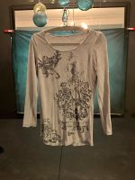 Cooles Long Shirt mit samtigem 3D-Druck | Gr. S Niedersachsen - Wilhelmshaven Vorschau