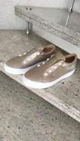 Gabor 39 Damenschuhe Gold Farbe mit Perlen Schuhe neu NP 77€ Niedersachsen - Damme Vorschau