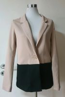 H&M Damen Blazer Jacke mit Elasthan Schwarz/Beige Gr.36 Hessen - Offenbach Vorschau