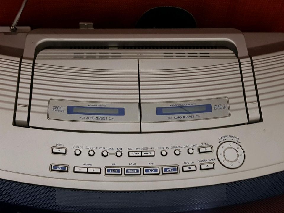 CD Player Kassettenrekorder RX-ED50 Autoreverse in Duisburg