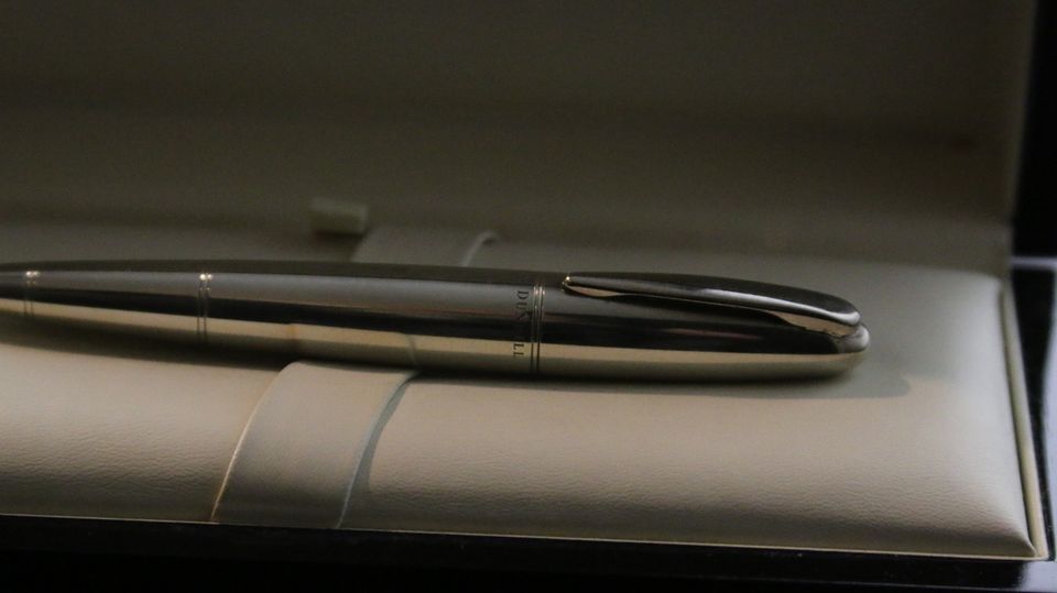 Dunhill Torpedo Kugelschreiber 925er Silber Brieföffner in Koblenz