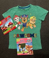 Paw Patrol T-shirt, Gr.128, 2 Maxi-Pixi Marshall, Chase, Rubble Kr. München - Feldkirchen Vorschau