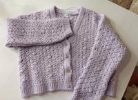 MNG Mango Strickjacke oversize Pastell Lila Gr. XL Nordrhein-Westfalen - Bad Driburg Vorschau