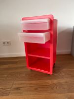 Rollcontainer aus rotem Kunststoff mit transparenten Schubladen Vahr - Neue Vahr Nord Vorschau