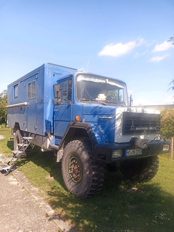 Magirus Deutz 170d12 7,49t Exmo Wohnmobil H+SoKfz-Womo in Schönewörde