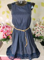 Pünktchen Zara Trafaluc Spitzen Lace Kleid S 36 Sommer Dress Blau Nordrhein-Westfalen - Übach-Palenberg Vorschau