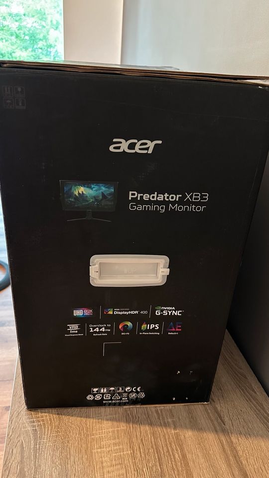 Acer Predator XB273K GP XB3 144Hz 27“ UHD 4K Gaming in Spenge