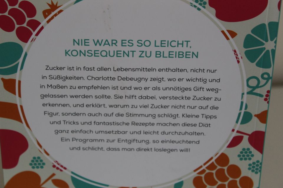 Buch "Süßer leben ohne Zucker“ in Harsewinkel