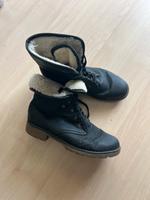Stiefel schwarz gefüttert Bayern - Bad Windsheim Vorschau
