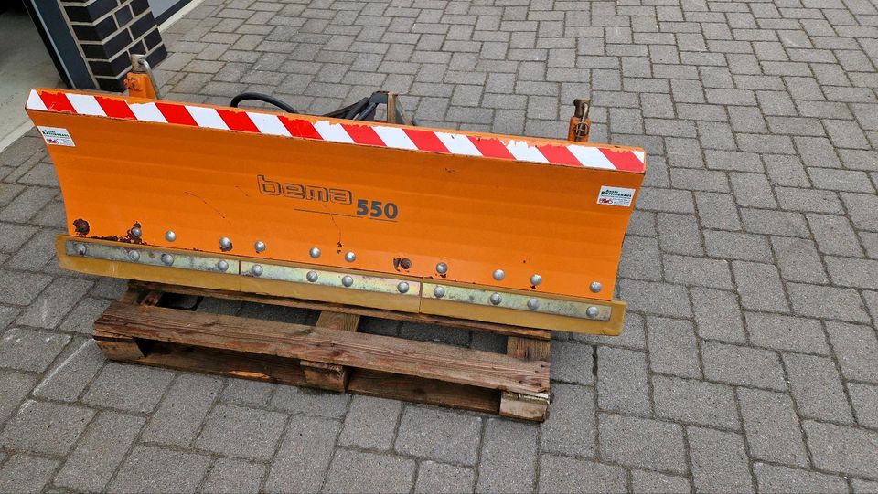 Bema 550 Schneeschild 1,55m, Kleintraktor, gebraucht, Top Zustand in Damme